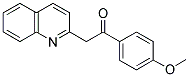 1-(4-METHOXYPHENYL)-2-QUINOLIN-2-YLETHANONE Struktur