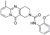 N-(2-METHOXYPHENYL)-6-METHYL-11-OXO-4,11-DIHYDRO-1H-DIPYRIDO[1,2-A:4',3'-D]PYRIMIDINE-2(3H)-CARBOXAMIDE Struktur