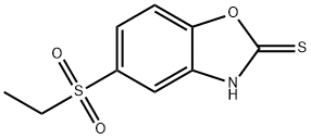 5-(ETHYLSULFONYL)-1,3-BENZOXAZOLE-2-THIOL Struktur