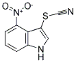 4-NITRO-1H-INDOL-3-YL THIOCYANATE Struktur