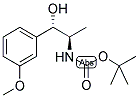 BOC-(1S,2R)-(+)-2-AMINO-3-METHOXYPHENYLPROPANOL Struktur