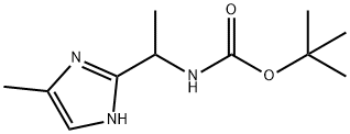 [1-(5-METHYL-1H-IMIDAZOL-2-YL)-ETHYL]-CARBAMIC ACID TERT-BUTYL ESTER Struktur