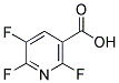 2,5,6-TRIFLUOROPYRIDINE-3-CARBOXYLIC ACID Struktur