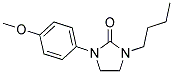 1-BUTYL-3-(4-METHOXYPHENYL)IMIDAZOLIDIN-2-ONE Struktur