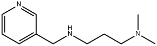 N,N-DIMETHYL-N'-PYRIDIN-3-YLMETHYL-PROPANE-1,3-DIAMINE Struktur