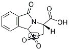 (R)-1,1,5-TRIOXO-2,3,5,9B-TETRAHYDRO-1H-1LAMBDA6-THIAZOLO[2,3-A]ISOINDOLE-3-CARBOXYLIC ACID Struktur