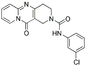 N-(3-CHLOROPHENYL)-11-OXO-4,11-DIHYDRO-1H-DIPYRIDO[1,2-A:4',3'-D]PYRIMIDINE-2(3H)-CARBOXAMIDE Struktur