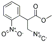 3-ISOCYANO-2-(2-NITROPHENYL)-PROPIONIC ACID METHYL ESTER Struktur