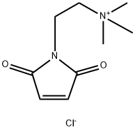 N-[2-(TRIMETHYLAMMONIUM)ETHYL]MALEIMIDE CHLORIDE Struktur