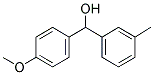 4-METHOXY-3'-METHYLBENZHYDROL Struktur