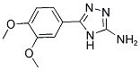 5-(3,4-DIMETHOXYPHENYL)-4H-1,2,4-TRIAZOL-3-AMINE Struktur