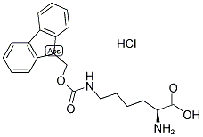 H-LYS(FMOC)-OH HCL Struktur