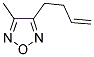 3-(3-BUTENYL)-4-METHYL-1,2,5-OXADIAZOLE Struktur