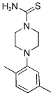 4-(2,5-DIMETHYLPHENYL)PIPERAZINE-1-CARBOTHIOAMIDE Struktur