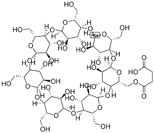 BETA-CYCLODEXTRIN SUCCINATE Struktur