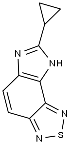 7-CYCLOPROPYL-8H-IMIDAZO[4,5-E][2,1,3]BENZOTHIADIAZOLE Struktur