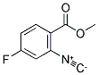 METHYL-2-ISOCYANO-4-FLUORBENZOATE Struktur