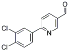 6-(3,4-DICHLORO-PHENYL)-PYRIDINE-3-CARBALDEHYDE Struktur