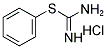 2-PHENYL-ISOTHIOUREA,HYDROCHLORIDE Struktur