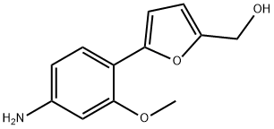 [5-(4-AMINO-2-METHOXY-PHENYL)-FURAN-2-YL]-METHANOL Struktur