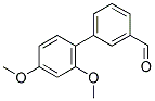 2',4'-DIMETHOXY-BIPHENYL-3-CARBALDEHYDE Struktur