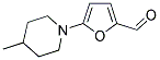 5-(4-METHYL-PIPERIDIN-1-YL)-FURAN-2-CARBALDEHYDE Struktur