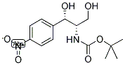 BOC-(1S,2S)-(+)-2-AMINO-1-(4-NITROPHENYL)-1,3-PROPANEDIOL Struktur