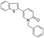 5-(1-BENZOTHIEN-2-YL)-1-BENZYLPYRIDIN-2(1H)-ONE Struktur