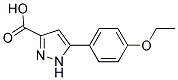 5-(4-ETHOXY-PHENYL)-1H-PYRAZOLE-3-CARBOXYLIC ACID Struktur