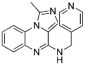 1-METHYL-N-(PYRIDIN-4-YLMETHYL)IMIDAZO[1,5-A]QUINOXALIN-4-AMINE Struktur