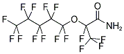 2,3,3,3-TETRAFLUORO-2-(PERFLUOROPENTOXY)PROPANAMIDE Struktur