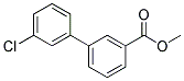 METHYL 3'-CHLORO[1,1'-BIPHENYL]-3-CARBOXYLATE Struktur