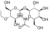 (BETA-1-[D-GALACTOPYRANOSYL])-4-O-ETHYL-(BETA-1-[2-N-ACETYLAMINO-2-DEOXY-D-GLUCO-PYRANOSIDE]) Struktur