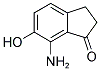 7-AMINO-6-HYDROXY-1-INDANONE Struktur