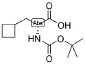 BOC-BETA-CYCLOBUTYL-D-ALA-OH Struktur