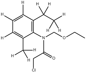 ACETOCHLOR D11 Struktur