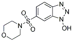 6-(MORPHOLINE-4-SULFONYL)-BENZOTRIAZOL-1-OL Struktur