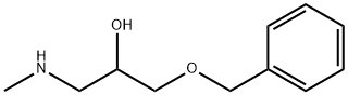 1-BENZYLOXY-3-METHYLAMINO-PROPAN-2-OL Struktur