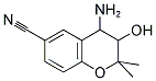 4-AMINO-6-CYANO-2,2-DIMETHYL-3-HYDROXY-CHROMAN Struktur