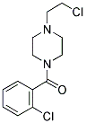 [4-(2-CHLORO-ETHYL)-PIPERAZIN-1-YL]-(2-CHLOROPHENYL)-METHANONE Struktur