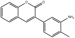 3-(3-AMINO-4-METHYL-PHENYL)-CHROMEN-2-ONE Struktur