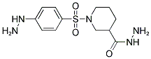 1-(4-HYDRAZINO-BENZENESULFONYL)-PIPERIDINE-3-CARBOXYLIC ACID HYDRAZIDE Struktur