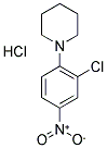 1-(2-CHLORO-4-NITRO-PHENYL)-PIPERIDINE HYDROCHLORIDE Struktur