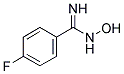 4-FLUORO-N-HYDROXY-BENZAMIDINE Struktur