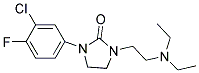 1-(3-CHLORO-4-FLUOROPHENYL)-3-[2-(DIETHYLAMINO)ETHYL]IMIDAZOLIDIN-2-ONE Struktur