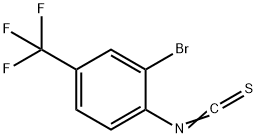 2-BROMO-4-TRIFLUOROMETHYLPHENYLISOTHIOCYANATE Struktur