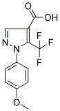 1-(4-METHOXYPHENYL)-5-(TRIFLUOROMETHYL)-1H-PYRAZOLE-4-CARBOXYLIC ACID Struktur