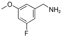 5-FLUORO-3-METHOXYBENZYLAMINE Struktur