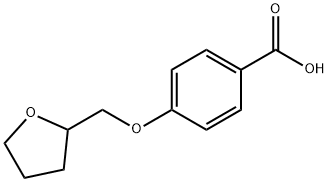 4-(TETRAHYDRO-FURAN-2-YLMETHOXY)-BENZOIC ACID Struktur