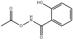 O-ACETYLSALICYLHYDROXAMIC ACID Struktur